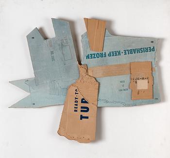 478. Robert Rauschenberg, "Cardbird V", from; "Cardbirds Series".