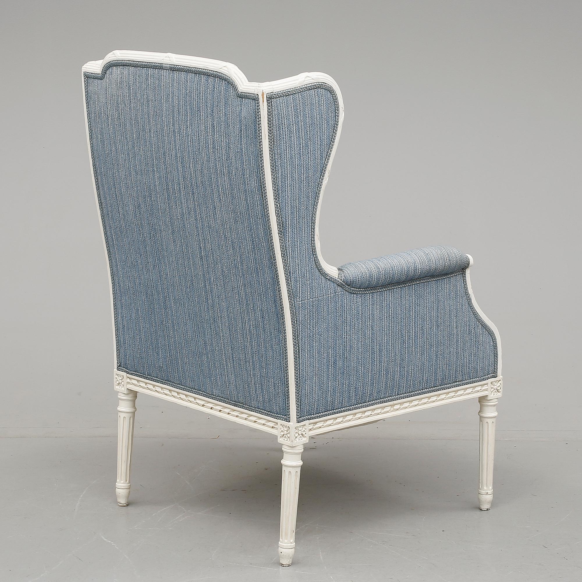KARMSTOL, gustaviansk stil, 1900-talets första hälft.