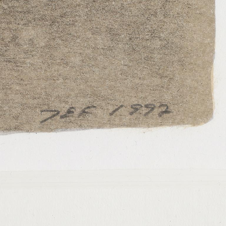 JOHN-E FRANZEN, färglitografi, signerad, 224/250, daterad 1997.