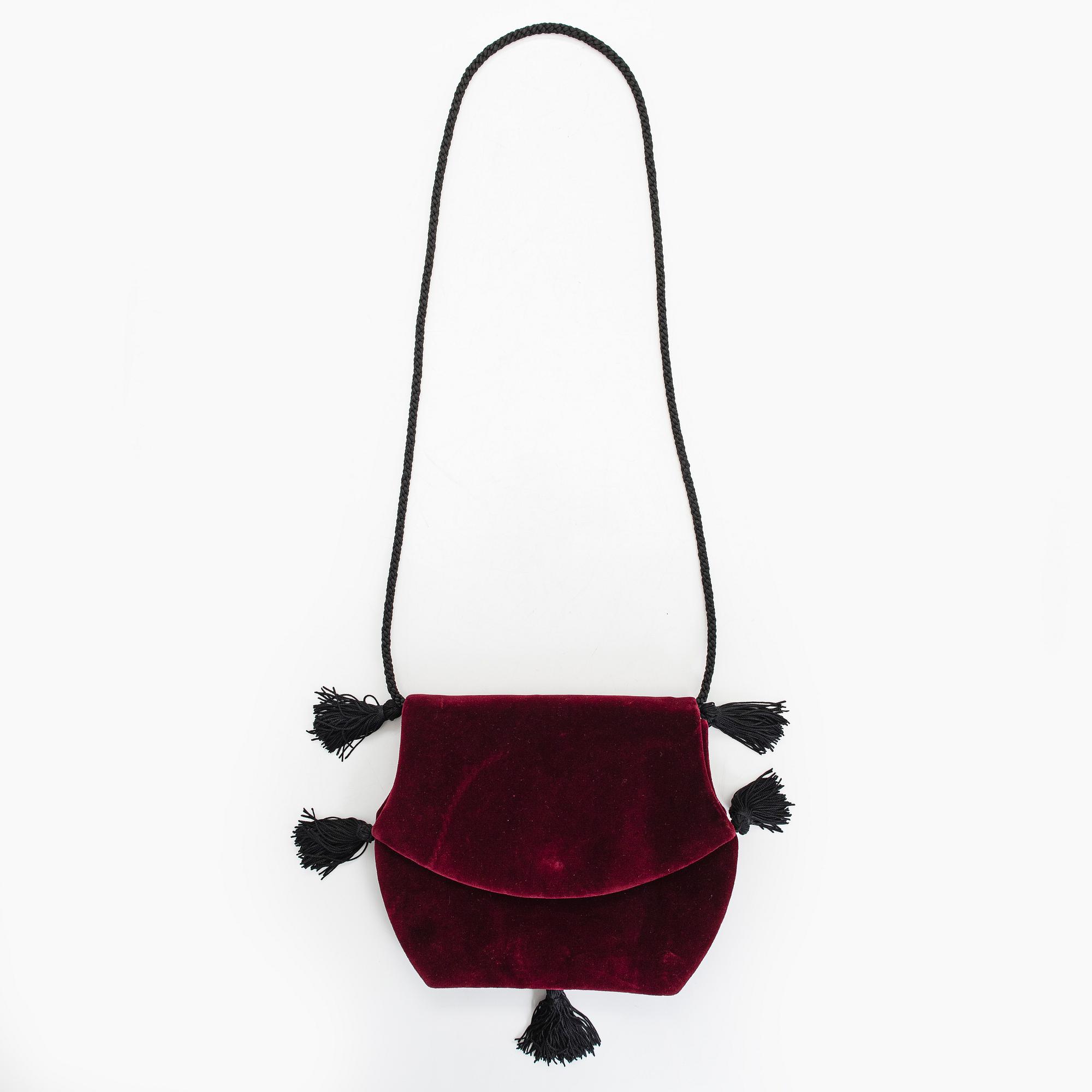 Yves Saint Laurent, an evening bag.