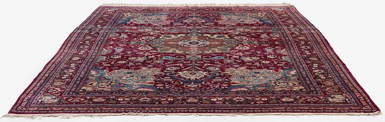 Matta, antik Teheran, norra Persien, ca 363 x 268 cm.