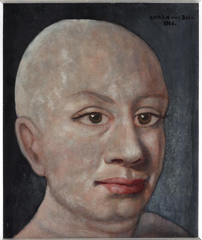 ZOLTAN VON BOER, pannå, signerad och daterad 1963.