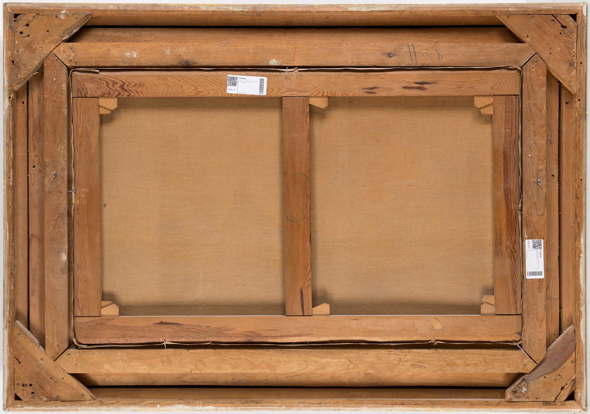 HENRIC ANKARCRONA, oil on canvas, signed.