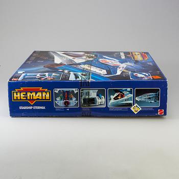 A He-Man "Starship Eternia" in unopened box by Mattel 1989.