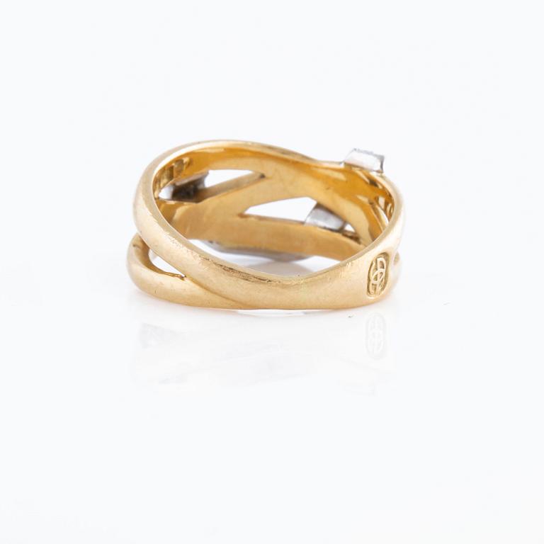 RING, med briljantslipade diamanter 0.18 ct, Engelbert collection, Engelbert, Stockholm, 1994.