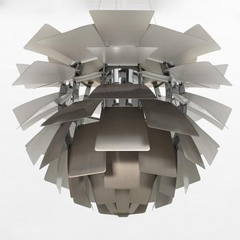 Poul Henningsen, taklampa "PH-Kotte / PH Artichoke", Louis Poulsen, Danmark.