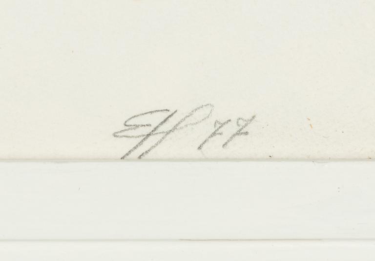 Einar Hylander, "De sjungande löven".