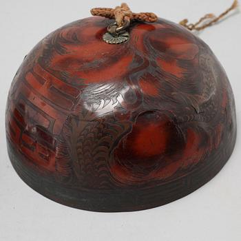 A set of Chinese chime bells, 20th Century.