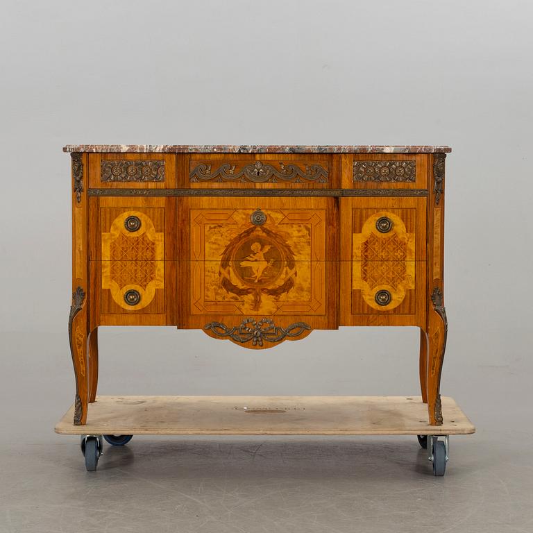 A Gustavian style chest of drawers, mid / second half of the 20th Century.