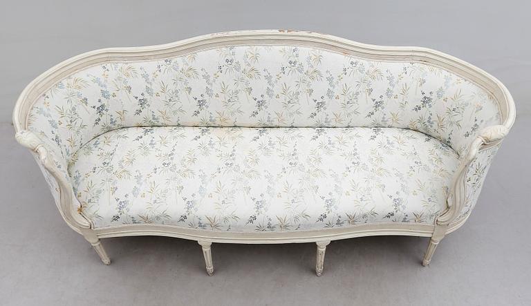 SOFFA, gustaviansk, 1700-talets slut.