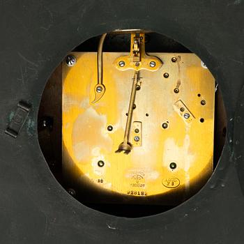 A Gustavian style wall clock, 20th century.