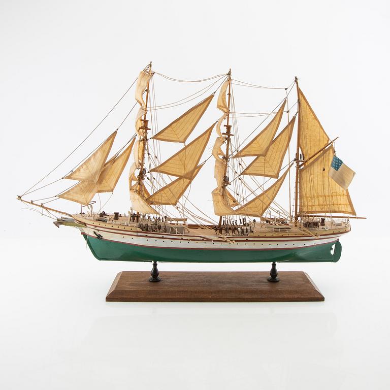 Modellbåt 1900-tal.