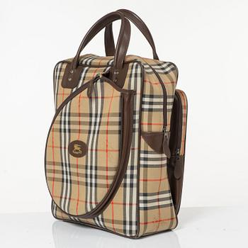 Burberry, a tennis bag.