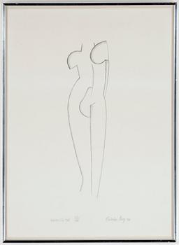 CHRISTIAN BERG, lithographs, 3, signed 68/125.