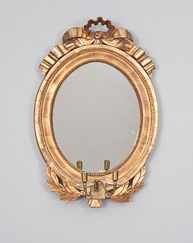 PEILILAMPETTI, kustavilainen, 1700-luvun loppu.