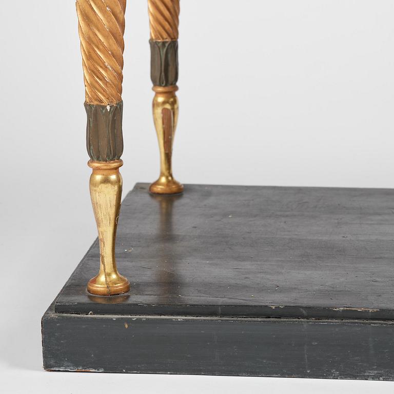A late Gustavian console table early 19 th century.
