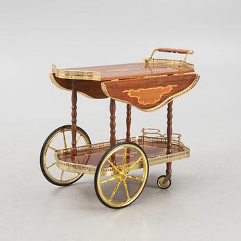 An Italian drinks trolley, second half of the 20th Century.