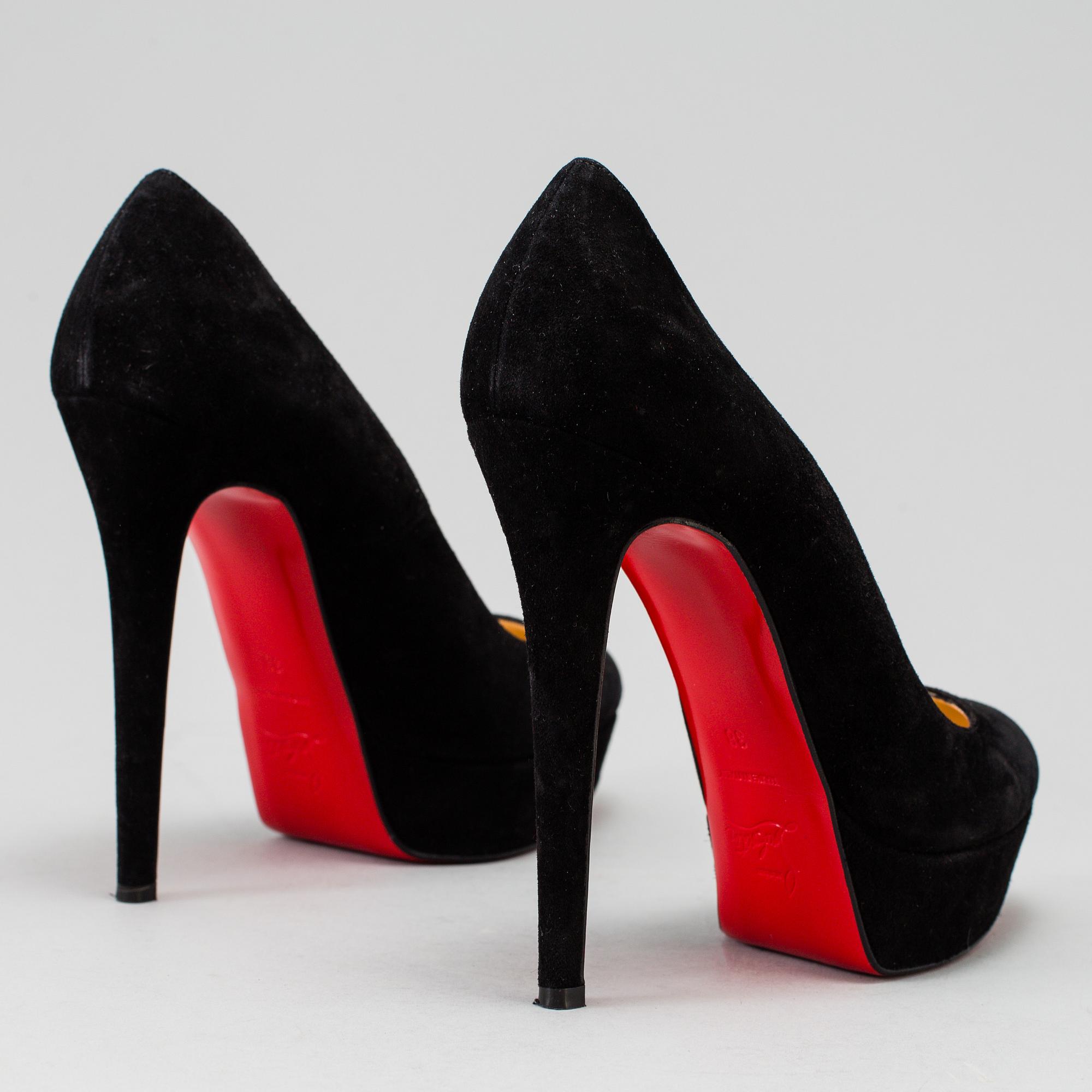 PUMPS, CHRISTIAN LOUBOUTIN, storlek 38.