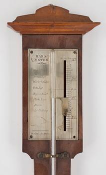 BAROMETER, Francesco Cetti, Stockholm, 1800-tal.