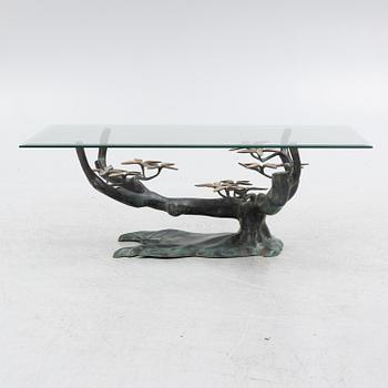 Willy Daro, attributed to, a "Bonsai" coffee table, later part of the 20th century.