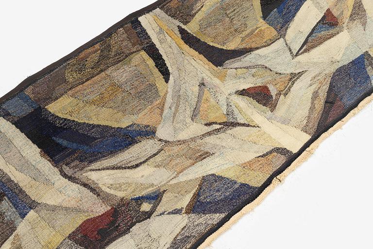 Fritz Riedl, a tapestry, tapestry weave, c. 200 x 85 cm, signed.