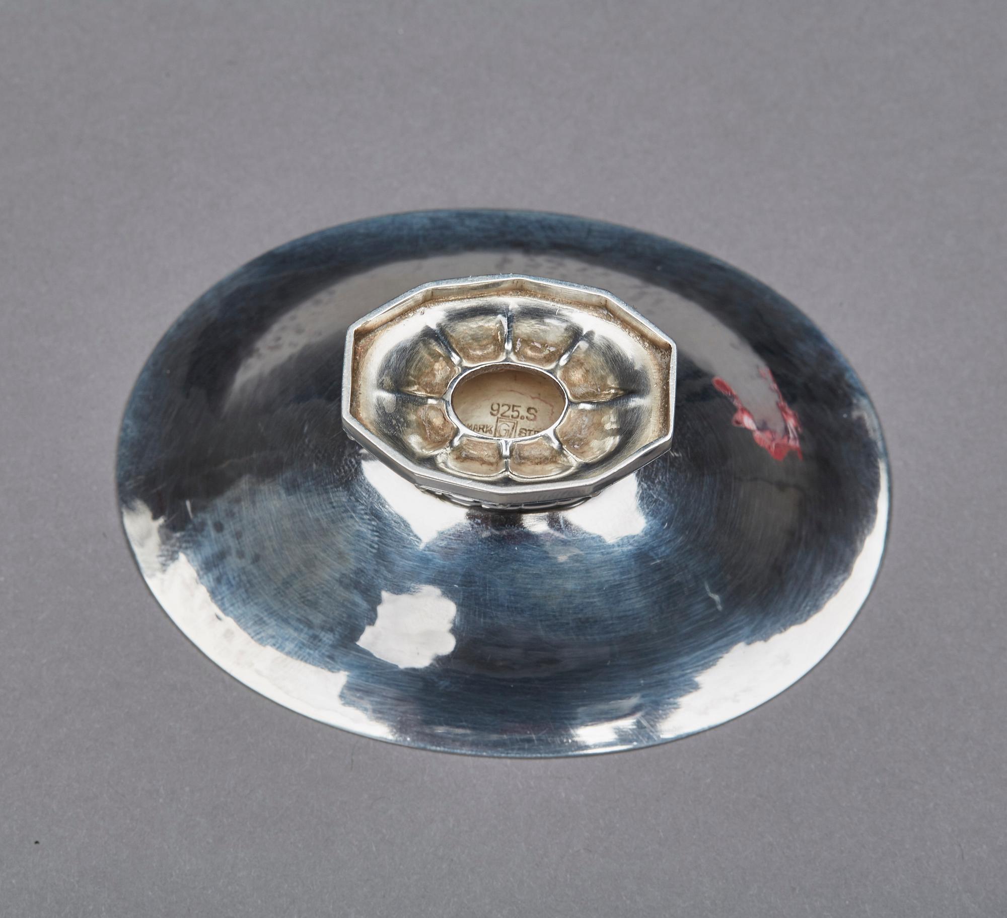 SKÅL PÅ FOT, sterlingsilver, Georg Jensen, Köpenhamn.