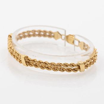 Uno A Erre, 18K gold bracelet.