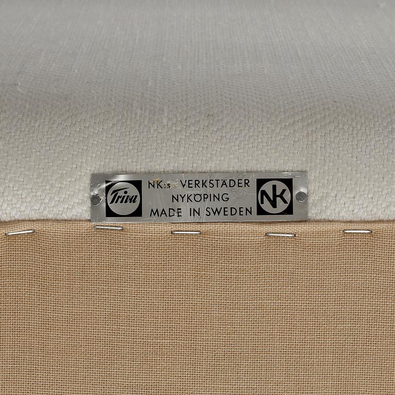 SOFFA, "Paradiset", NK:s triva-serie, Kerstin Hörlin-Holmqvist, Nordiska Kompaniet, formgiven 1958.