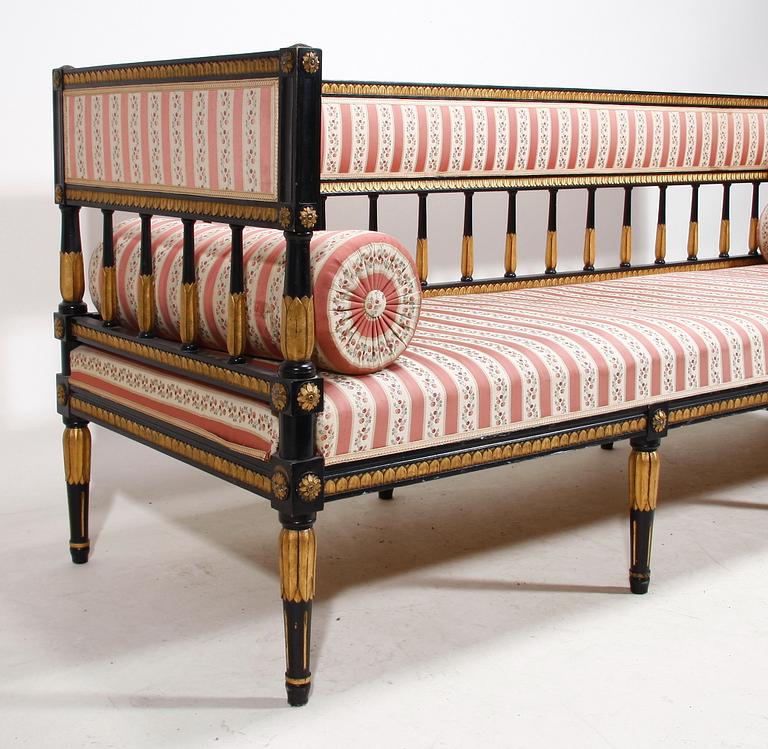 SOFFA, sengustaviansk stil, 1900-talets början.