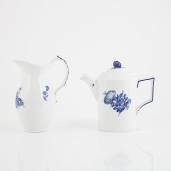 A 73-piece porcelain dinner service, "Blue Flower", Royal Copenhagen, Denmark.