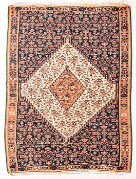 Carpet  Senneh kelim, old 144x109 cm.