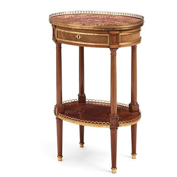 32. A Louis XVI mahogany and ormolu-mounted table signed Roger Vandercruse Lacroix 'RVLC' (master in Paris 1755-1799).