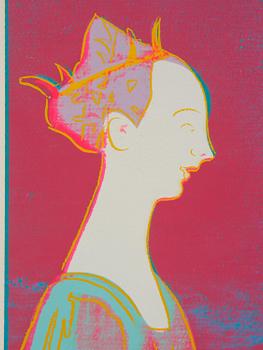 Andy Warhol, "Paolo Uccello, St. George and the Dragon", ur: "Details of renaissance paintings".