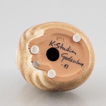 Lisa Larson, figurin, stengods, "Mia Midi", K-Studion, Gustavsberg 1993.