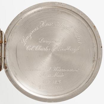Longines, Lindbergh Hour Angle, wristwatch, 38 mm.