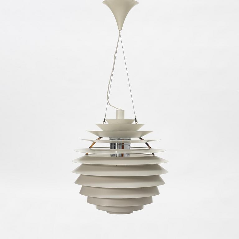 Poul Henningsen, taklampa, "PH Globe/Louvre", Louis Poulsen, Danmark.