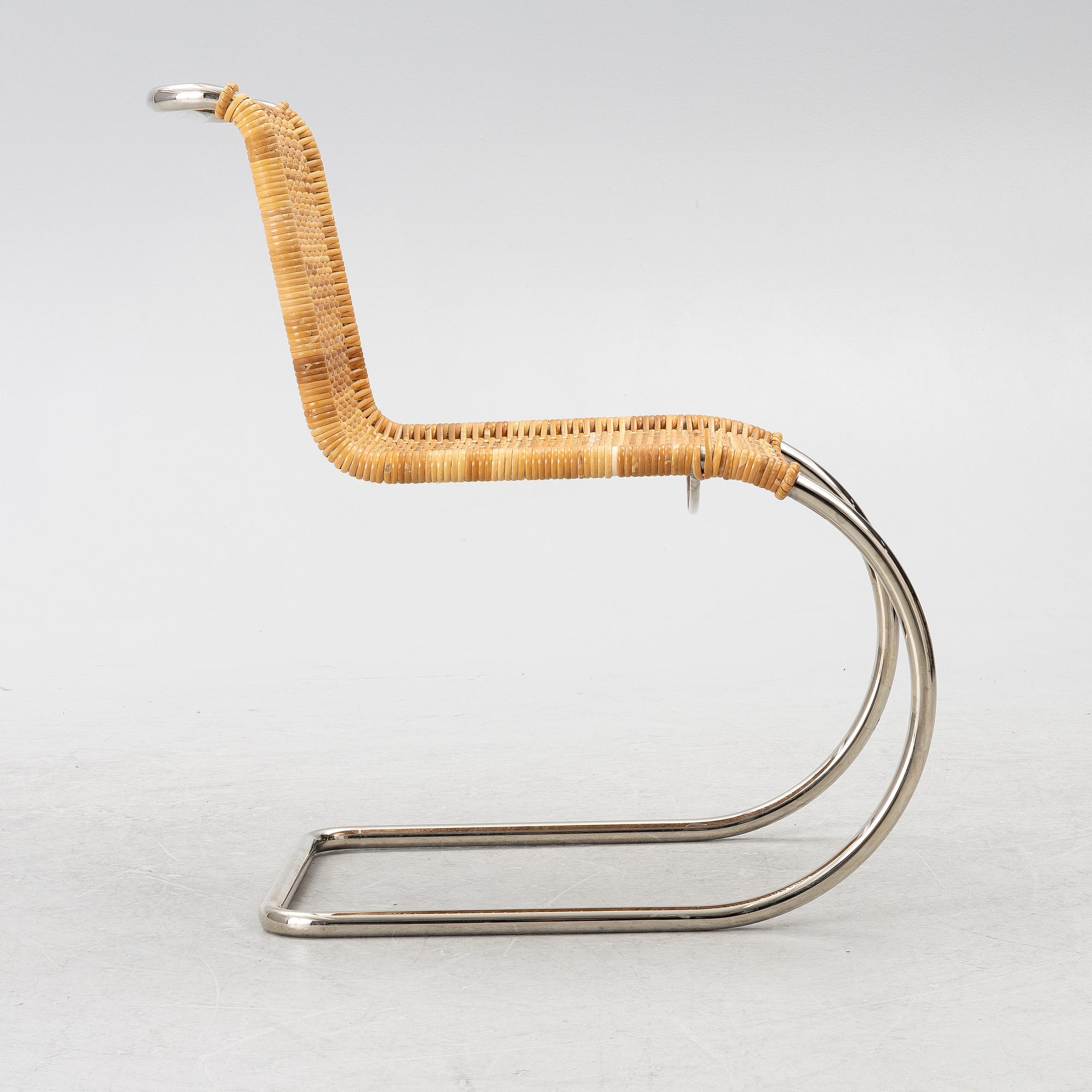 Ludwig Mies van der Rohe, An "MR10" chair, Tecta.