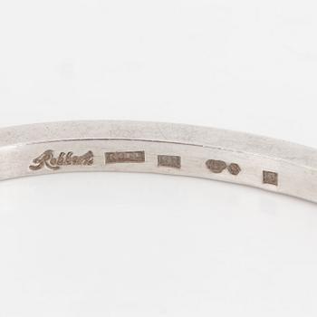 INGER ROBBERT, armring, silver, Trosa, 1966.