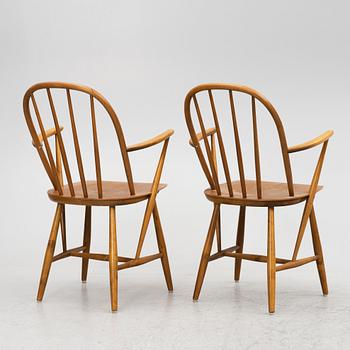 Armchairs, a pair, Nesto, second half of the 20th century.