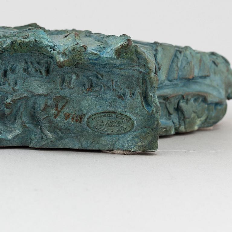 RICHARD BRIXEL, skulptur, patinerad brons. Signerad, daterad samt numrerad I/VIII.