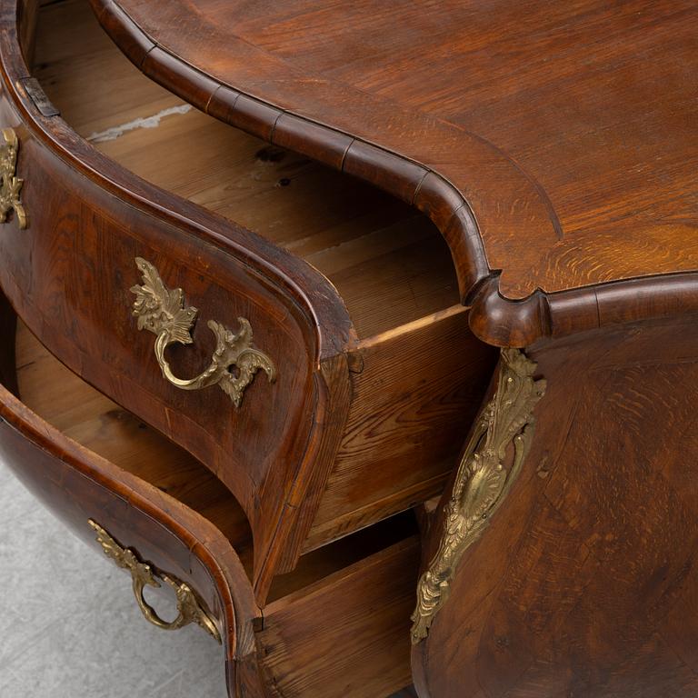 A Rococo chest of drawers, second half of the 18th Century.