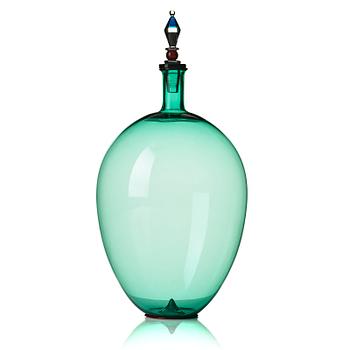 46. Yoichi Ohira, a glass decanter, De Majo, Murano, Italy 1996.