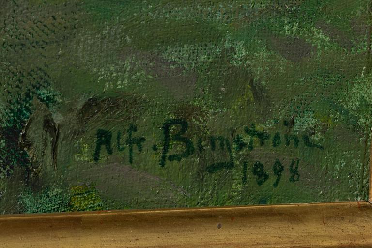 Alfred Bergström, "Afton".