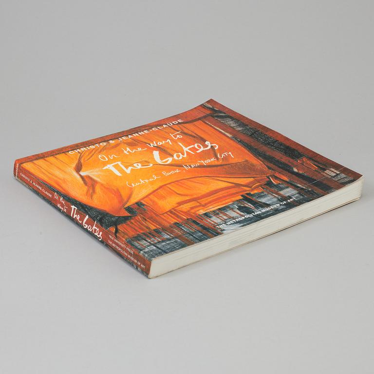 CHRISTO & JEANNE-CLAUDE, book, "The Gates" (2004), signed Christo & Jeanne-Claude for Jacob and Aviva".