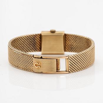 Omega, wristwatch, 17 x 17 mm.