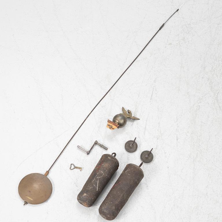 Grandfather clock, 18th-19th Century.