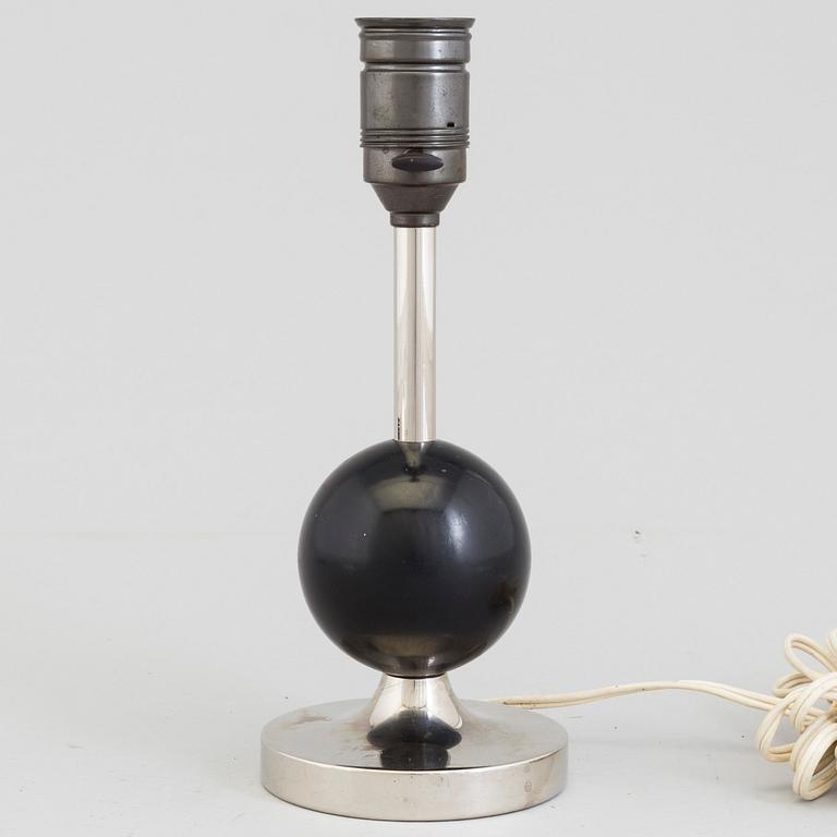 An art deco table lamp, 1930´s.