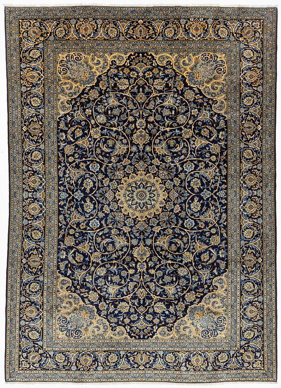 Carpet, Keshan semi antique, 417x317.