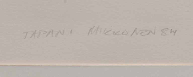 TAPANI MIKKONEN, litografi, signerad och daterad -84, numrerad Tpl'a 39/100.