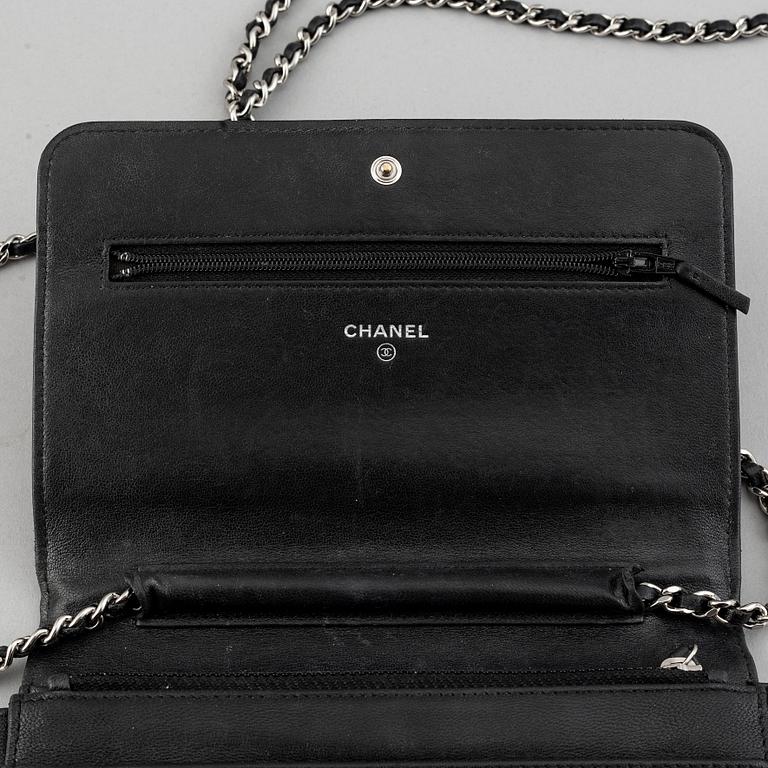 Chanel, a black leather 'Mademoiselle' handbag, 2016-2017.